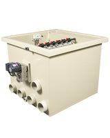 DVS Trommelfilter PP65-P mit integrierter Spülpumpe für große Koi und Schwimmteiche