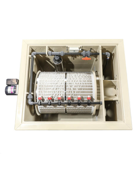 DVS Trommelfilter Steuerung und Spülsystem für automatische Filterreinigung