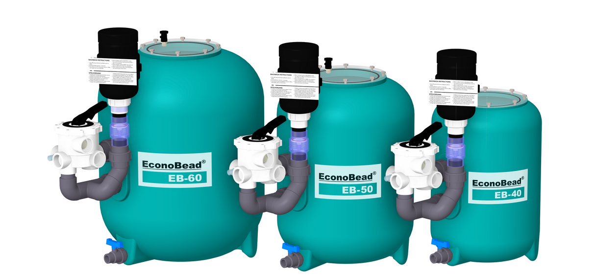 EconoBead EB Beadfilter mit 6-Wege-Ventil und Blower
