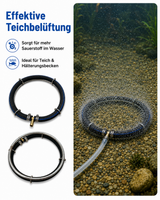 Edelstahl-Belüfterring – 1 Ring