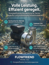 FlowFriend Prime 100 – energieeffiziente Hochleistungspumpe bis 100 m³/h
