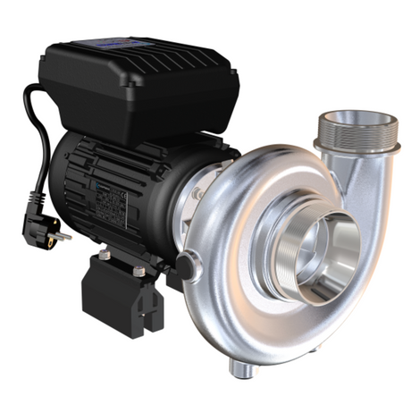 FlowFriend Premium HPN110 Hochdruckpumpe Edelstahl 316L IE4+ PMSM 53 m³/h 16 m Förderhöhe Teichpumpe Poolpumpe Aquakultur Industrie Druckerhöhung 0–10-V IP55
