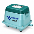Hiblow Luftpumpe Teichbelüfter Koiteich Belüfter Sauerstoffpumpe Teich Membranpumpe Aquarium Luftpumpe leise energieeffizient langlebig Teichbelüftung Filterbelüftung Fischteich