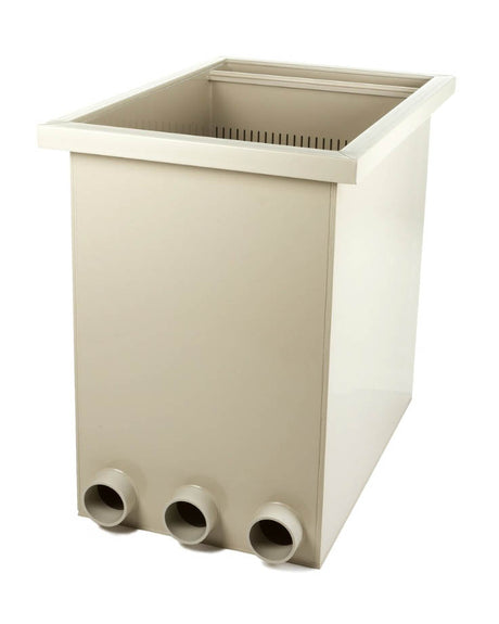 Innenansicht BK150 Biokammer mit Luftscheibe und Filtermedium