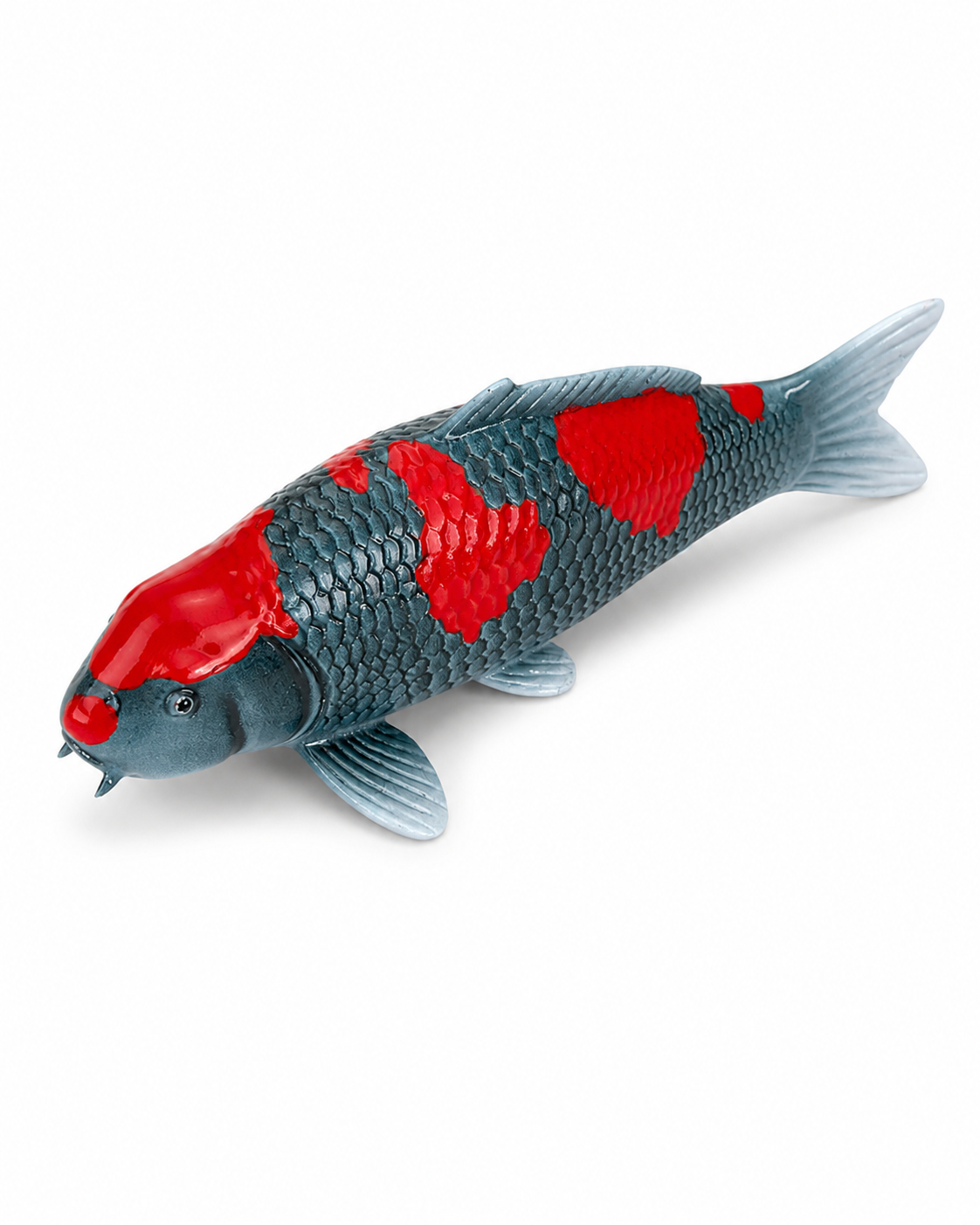 Limitierte Koi Figur Goshiki – handbemalte Koi Figuren stilvolle Teich- & Gartendekoration