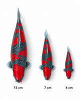 Limitierte Koi Figur Goshiki – handbemalte Koi Figuren stilvolle Teich- & Gartendekoration