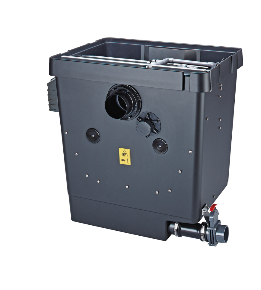 OASE ProfiClear Premium Compact-M gepumpt OC als selbstreinigender Trommelfilter für Koiteiche bis 20 m³