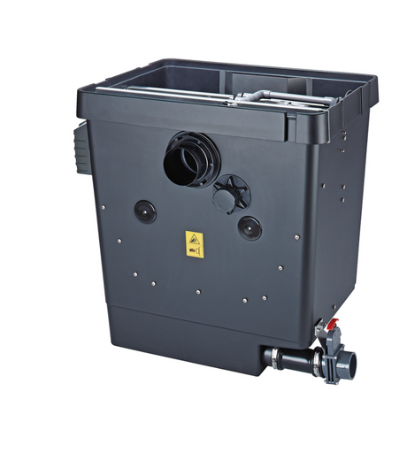 OASE ProfiClear Premium Compact-M gepumpt OC als selbstreinigender Trommelfilter für Koiteiche bis 20 m³
