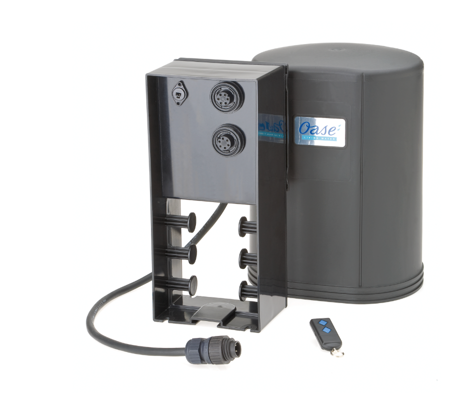 OASE Water Jet Lightning 2er Komplettset mit Steuerung, Zubehör und Fernbedienung
