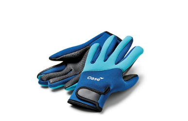 Oase Neopren Teichhandschuhe für warme Hände bei Teicharbeiten