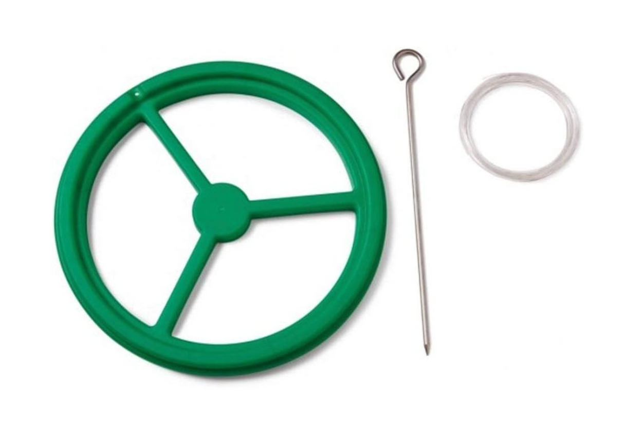 Pontec PondoFeed Ring, grün - Futterring für Teich, Gartenteich, Teichfutterring für Fische, Kois