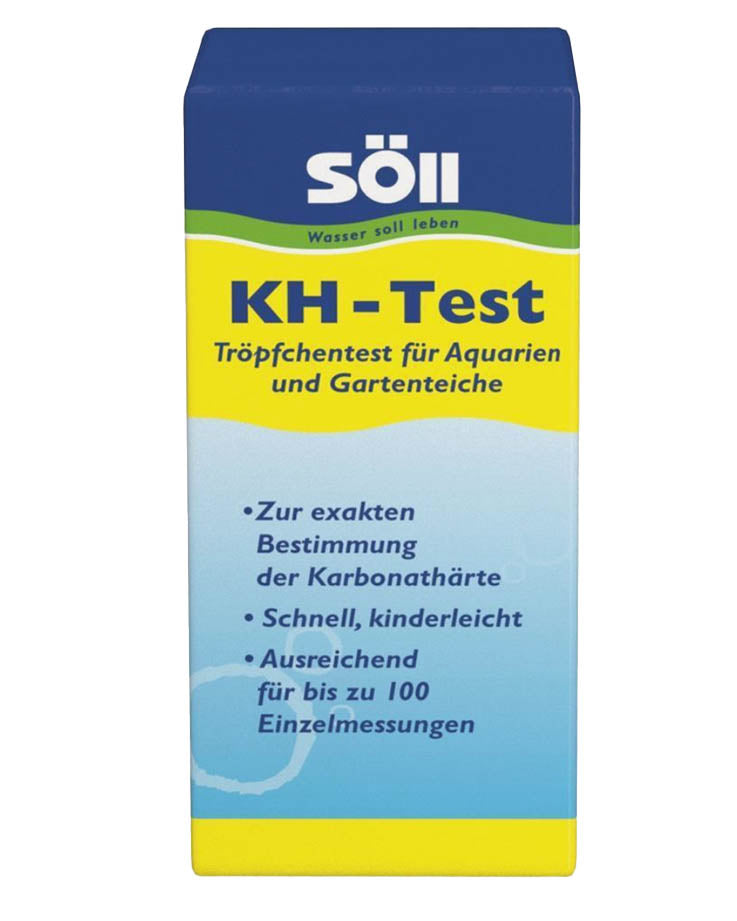 Söll KH test Tröpchentest für Aquarien und Gartenteich
