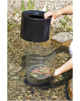 Teichoberflächen Skimmer Oase Edelstahl