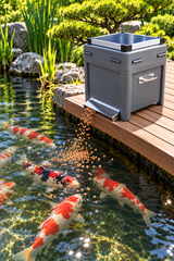 DVS Solar Koi-Futterautomat 6 Liter – Automatische Fütterung FL10