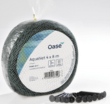 Teichnetz als Laubschutz für Teichabdeckung in Verpackung aufgerollt