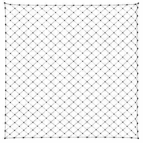 Teichnetz Laubschutznetz Koi Abdecknetz Gartenteich Schutznetz Fischteich Netzabdeckung Herbstnetz Vogelschutznetz Gartennetz Teichzubehör feinmaschig schwarz