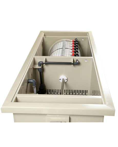 Trommelfilter mit automatischer Reinigung und Edelstahl-Sieb