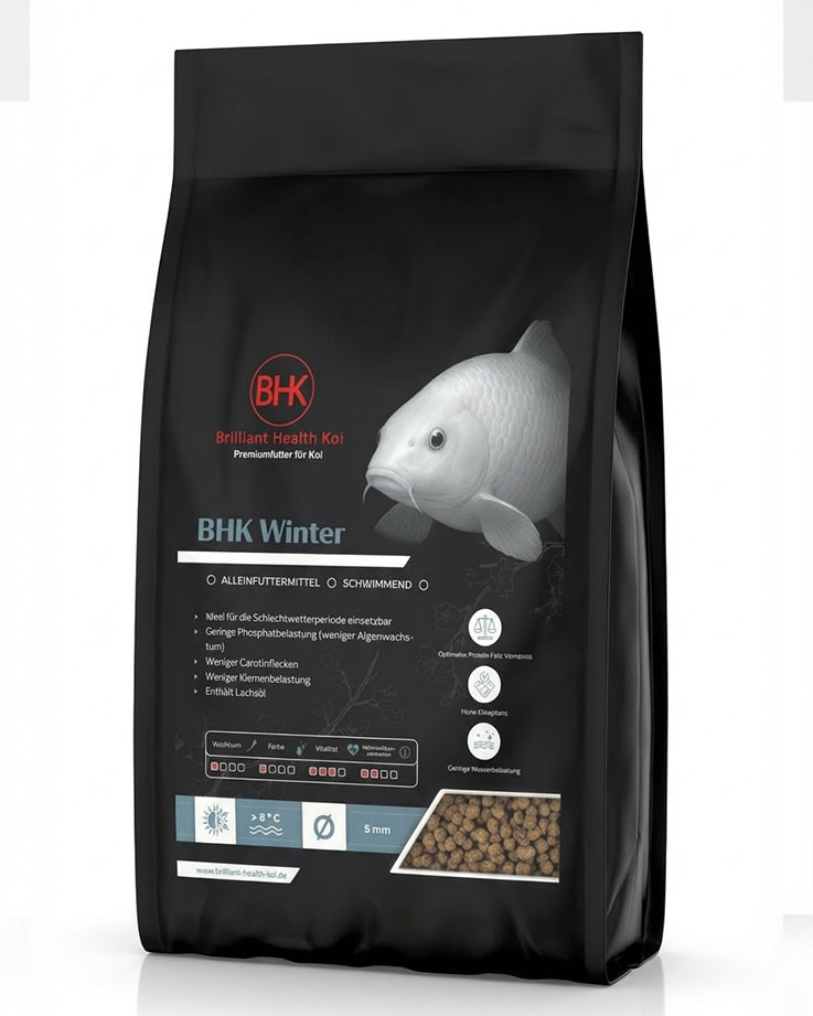 BHK Daily Winter Koifutter – schwimmendes Winterfutter für Koi
