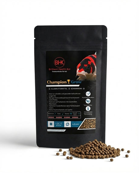 BHK Champion Grow Koi Futter mit Pellets für schnelles Wachstum
