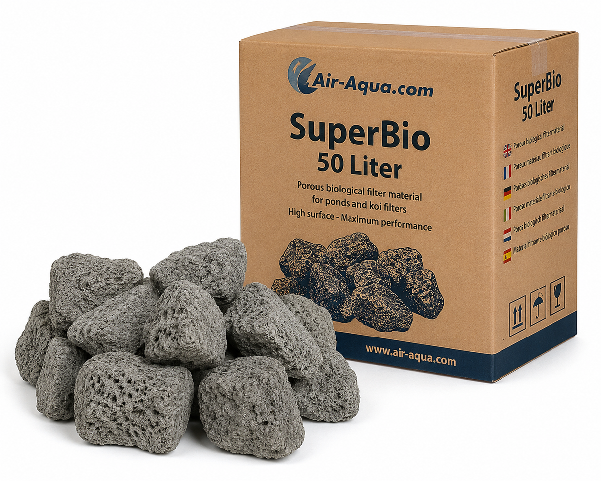 SuperBio 50 Liter – hocheffizientes Bio-Filtermedium für Rieselfilter
