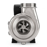 FlowFriend Prime 100 energieeffiziente Hochleistungs-Teichpumpe in Frontansicht für Koi-, Teich- und Filtersysteme mit bis zu 100 m³/h Förderleistung
