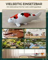 Limitierte Koi Figur Yamatonishiki - handbemalte Koi Figuren stilvolle Teich- & Gartendekoration