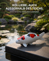 Limitierte Koi Figur Yamatonishiki - handbemalte Koi Figuren stilvolle Teich- & Gartendekoration