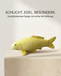 Karashigoi Koi-Figur als schlichte Japan-Deko und besondere Deko für Wohnbereich oder Regal