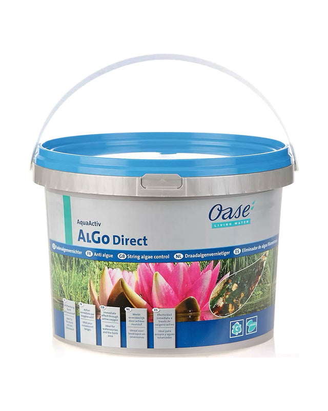 OASE AquaActiv AlGo Direct Fadenalgenvernichter im 5-l-Eimer (6 kg)