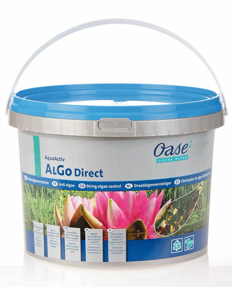 Oase AquaActiv Algo Direct Algenvernichter gegen Fadenalgen im Koi Teich