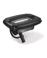 OASE AquaAir Eco 250 Schwimmbelüfter mit Edelstahlkorb und Injektordüse, Ansicht schräg von der Seite