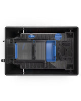 Oase BioTec ScreenMatic Draufsicht mit automatischem Siebband und integrierter Grobschmutzabscheidung für Koiteiche