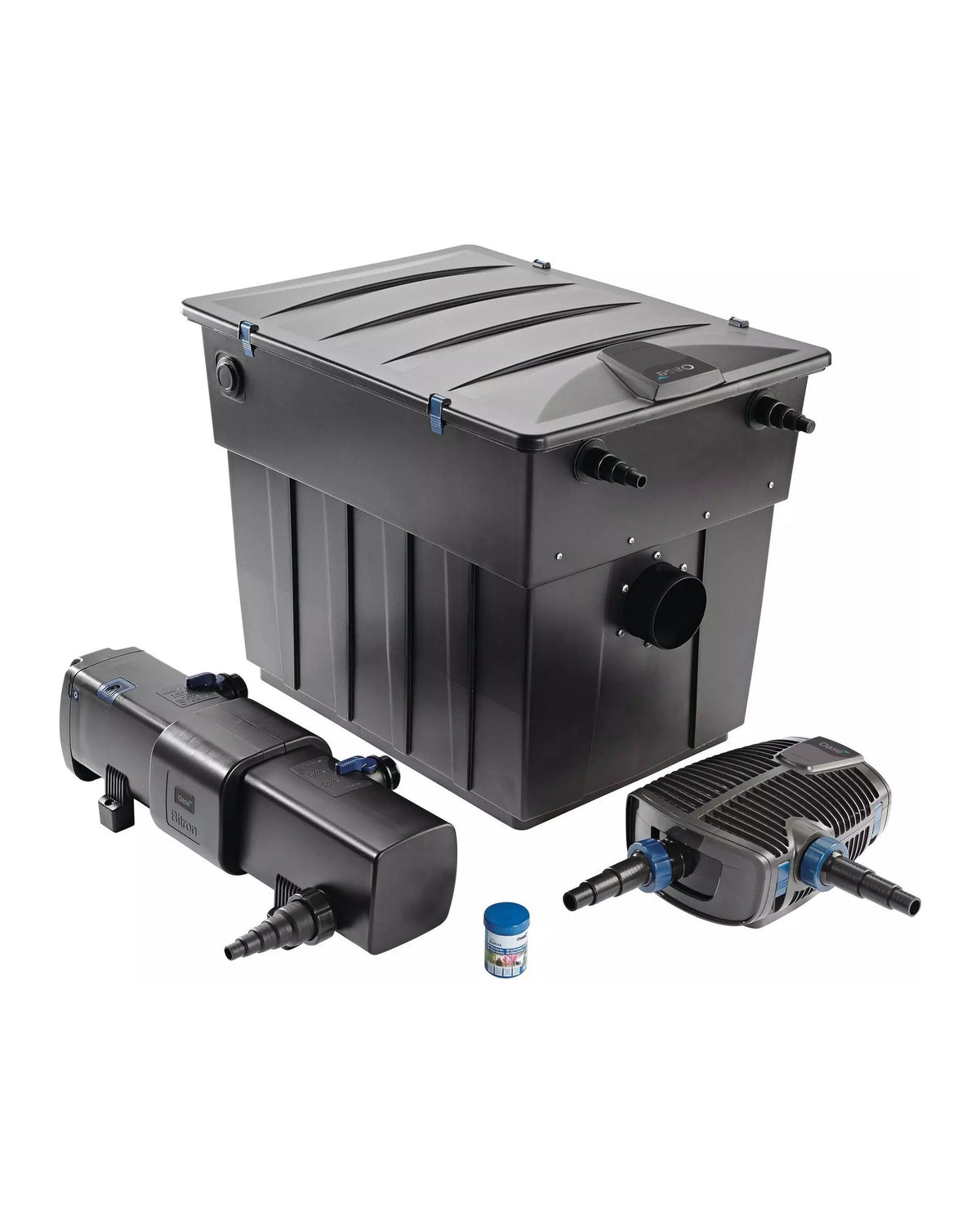 OASE BioTec ScreenMatic² Set 90000 OC: Filter, Bitron C 110 W, AquaMax Eco Premium 21000 und BioKick