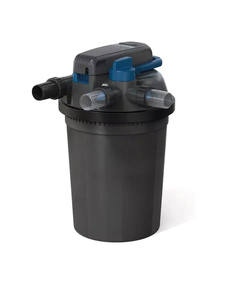 OASE FiltoClear 19000 Druckfilter mit UVC-Klärer und Reinigungsgriff im Deckel