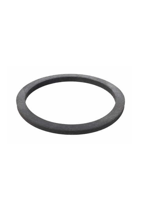 Original OASE Flachdichtung 2 Zoll, Artikelnummer 24192, schwarze ringförmige Dichtung D56,3 × 3 mm für passende Schlauchtüllen und Anschlussverschraubungen, auf weißem Hintergrund.