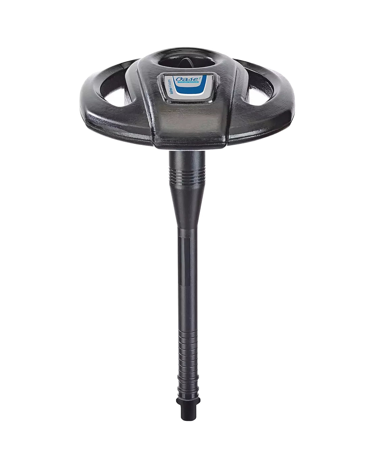 Schwimmkörper des OASE IceFree 4 Seasons mit Steigrohr, schräg von oben