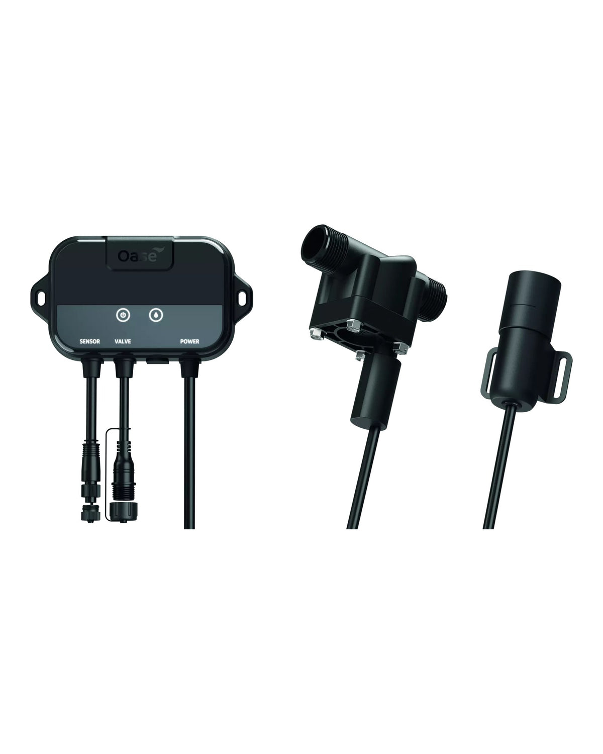 OASE LevelControl: Steuerung, 1″-Magnetventil und Sensor mit Halterung