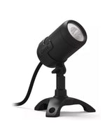 OASE LunAqua Connect M Solo RGB auf dem Standfuß, schräg von vorn