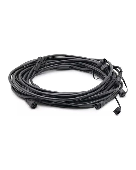 OASE LunAqua Connect Outlet-Kabel 10 m weiß, aufgerollt, mit mehreren Abgängen
