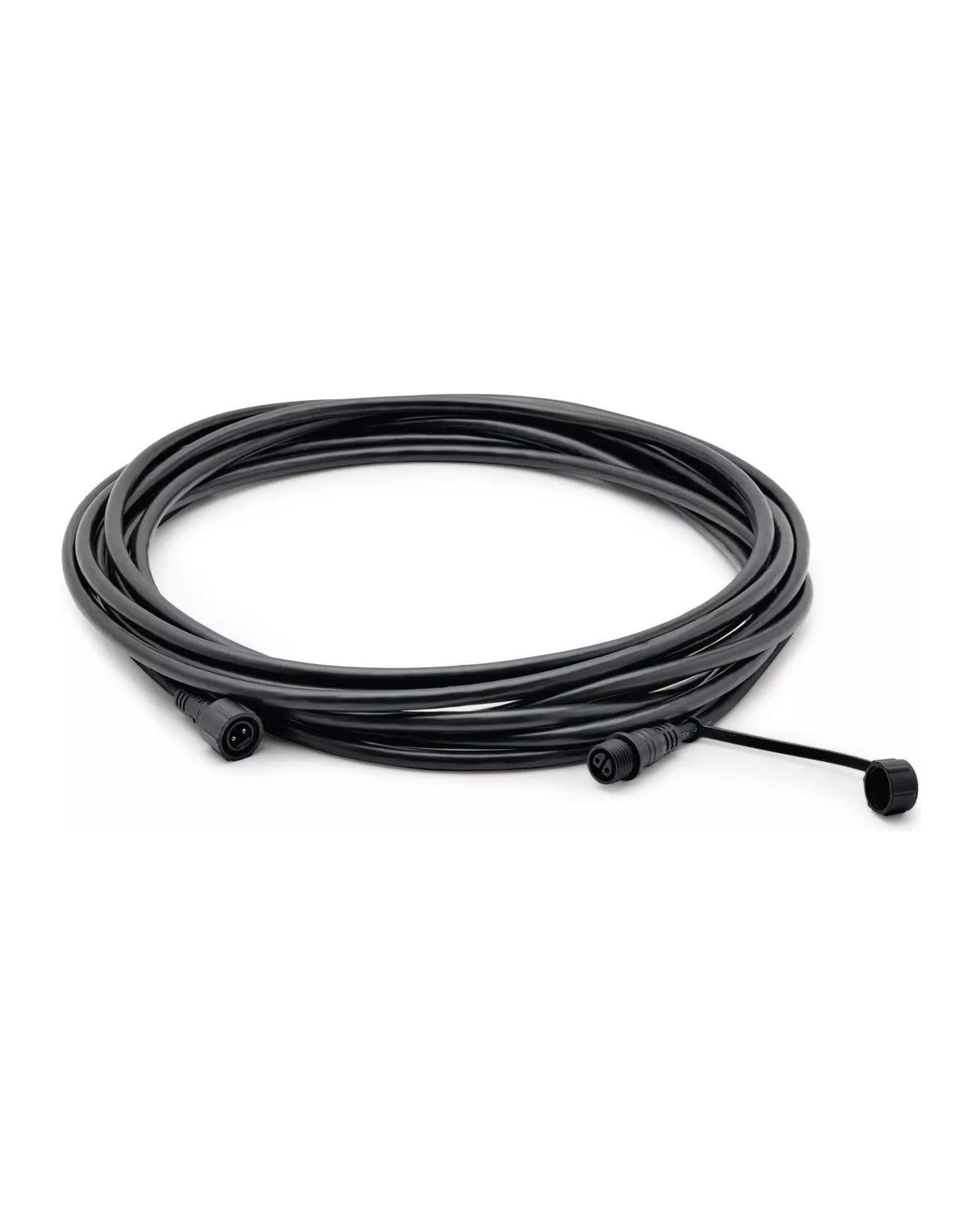 OASE LunAqua Connect Verlängerungskabel 5 m weiß, aufgerollt, mit Stecker und Buchse