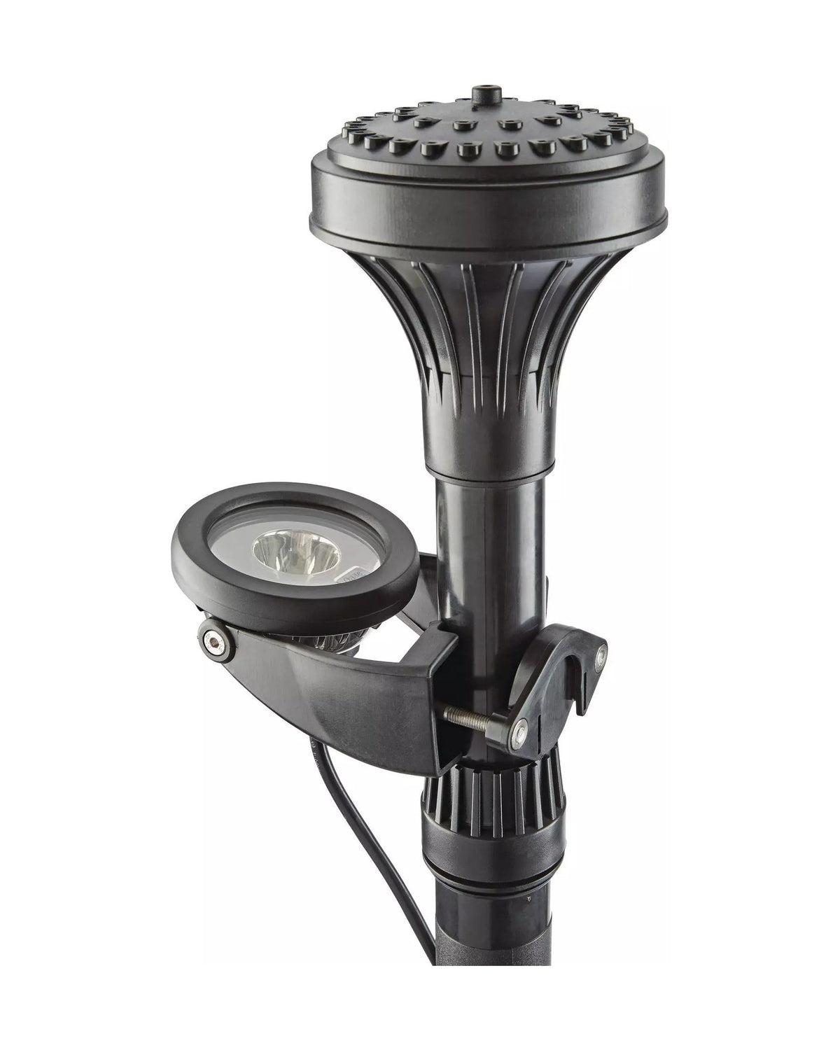 LunAqua Power LED als Fontänenbeleuchtung am Steigrohr (Halter und Fontäne gehören nicht zum Set)
