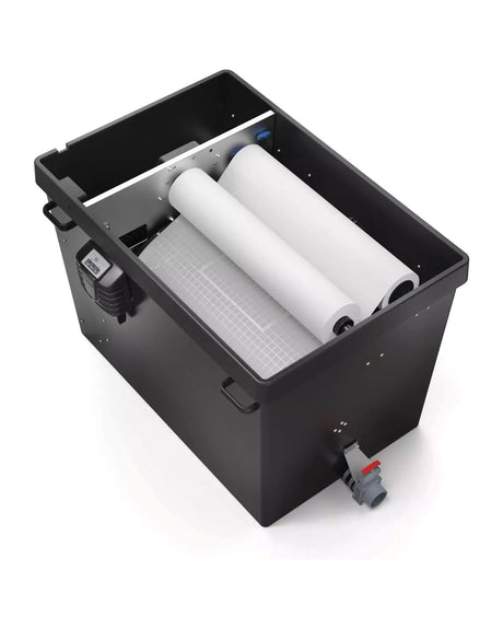OASE ProfiClear Premium Fleece 750 geöffnet mit 750 mm breiten Vliesrollen