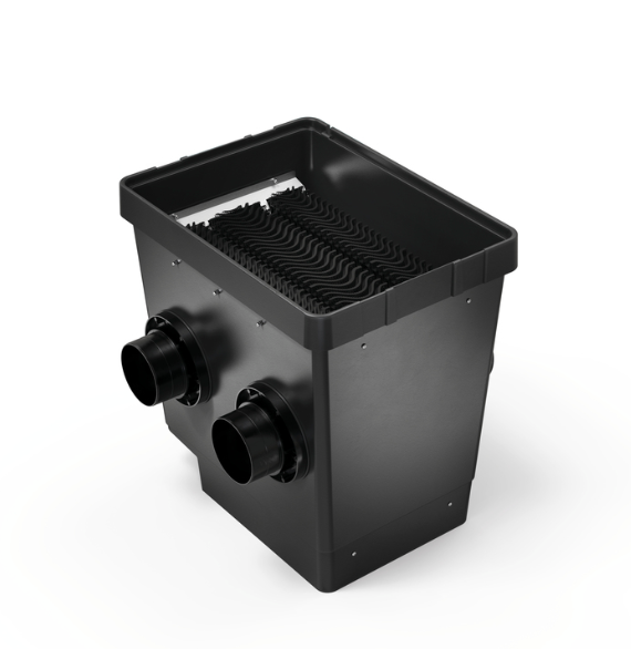 OASE ProfiClear Premium Standing Bed Modul L mit ClearWave-Festbettblöcken für die biologische Feinfilterung in Koiteichen und Teichfilteranlagen.