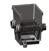 OASE ProfiClear Premium Trommelfilter-Modul mit sichtbarem Innenaufbau, Filtertrommeln und automatischer Reinigung für Koiteiche und große Teichfilteranlagen.