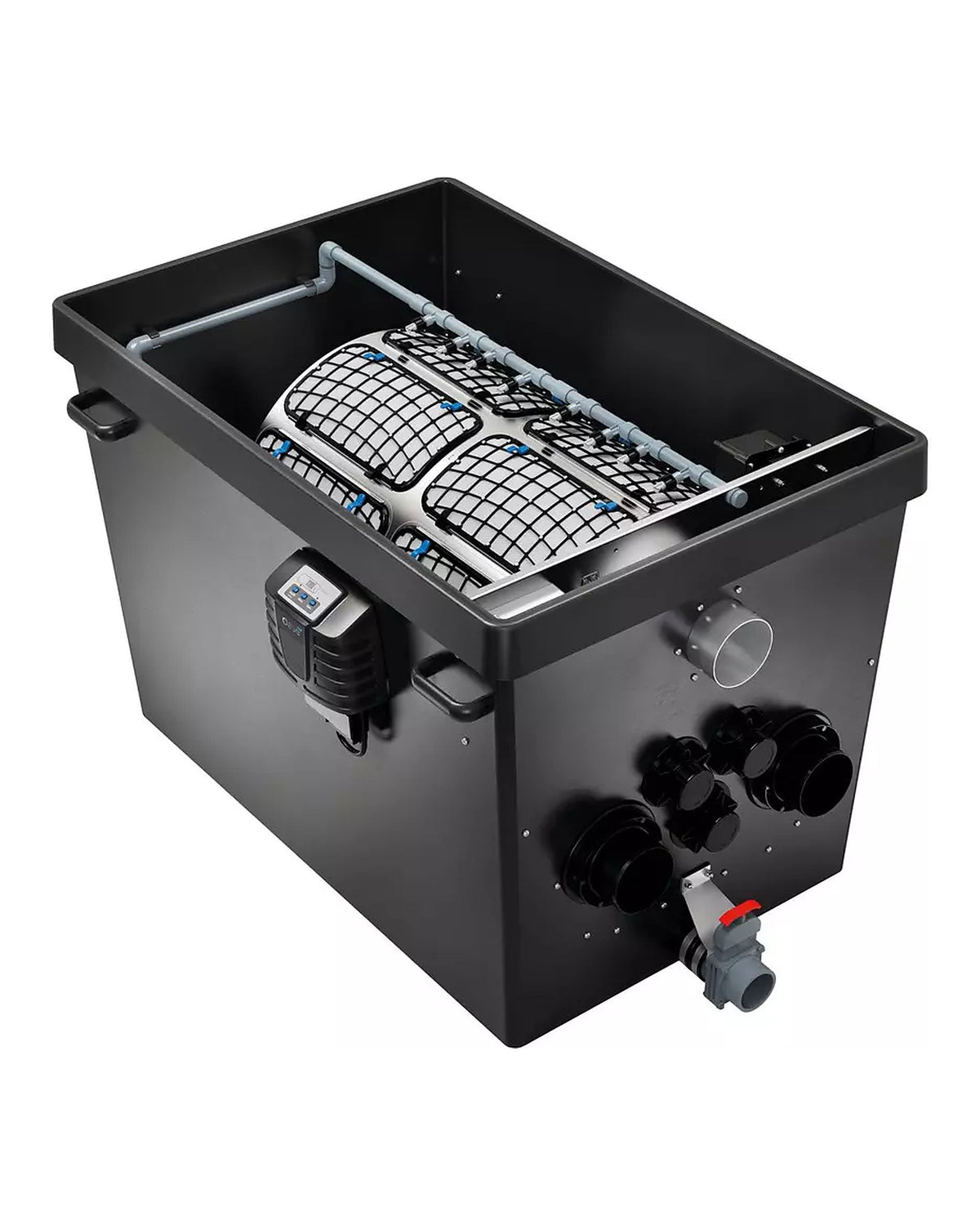 OASE ProfiClear Premium TF-XL gepumpt OC ohne Deckel: XL-Trommel, Zuläufe und Steuereinheit