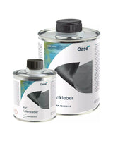 OASE PVC-Folienkleber in der 1000-ml- und der 250-ml-Dose nebeneinander