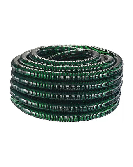 OASE Spiralschlauch grün mit schwarzer Spirale, 1½″ als 25-m-Rolle