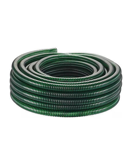 OASE Spiralschlauch grün mit schwarzer Spirale, 1″ als 25-m-Rolle