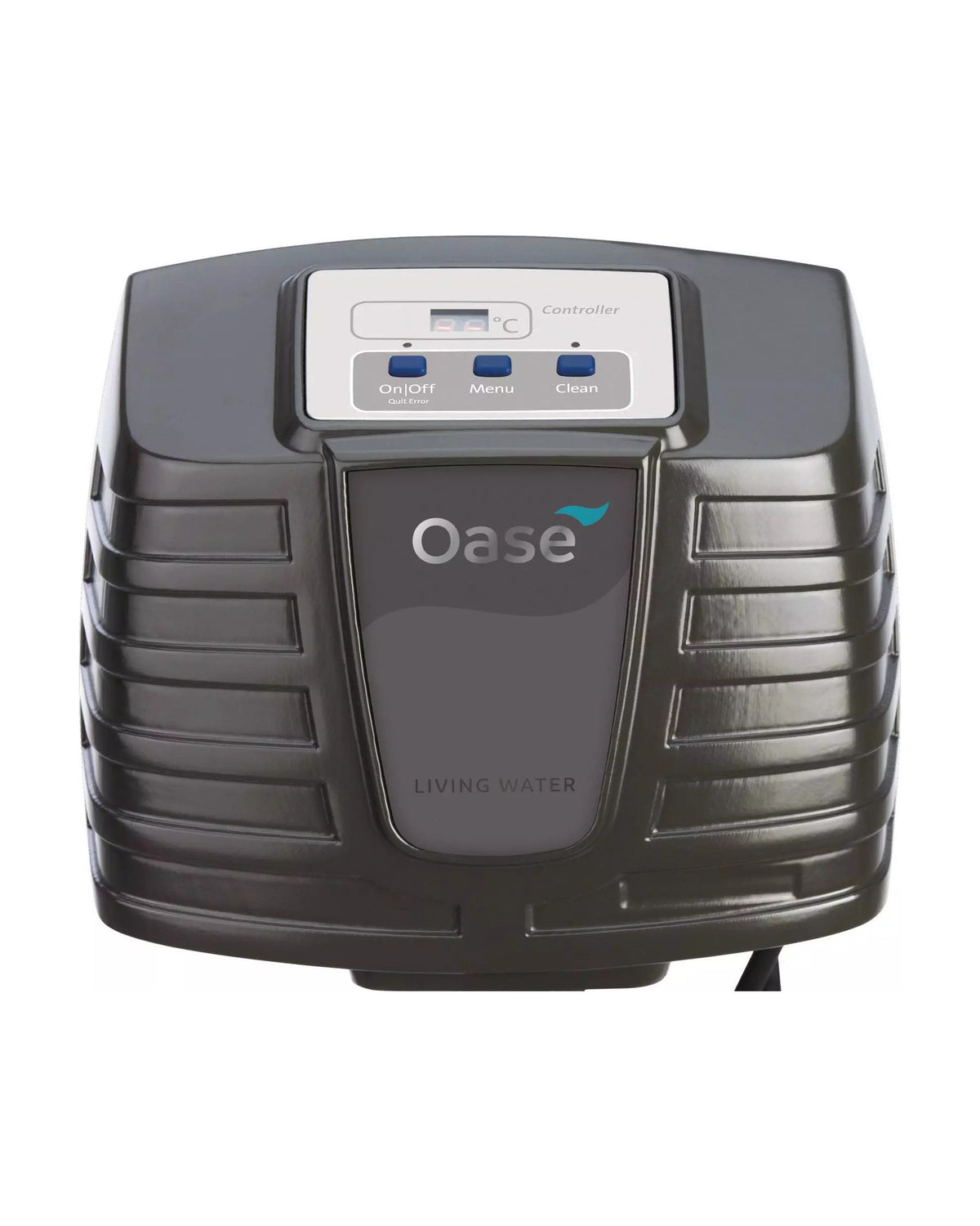 OASE Upgrade-Steuerung ProfiClear Premium OC: Bedienteil mit Temperaturanzeige und Tasten, älteres Logo