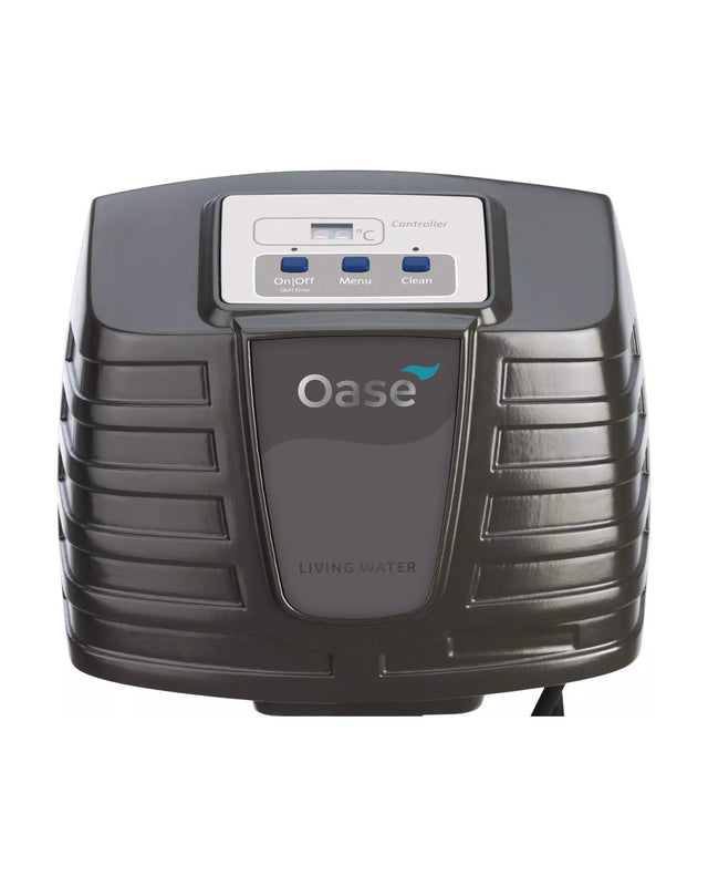 OASE Upgrade-Steuerung ProfiClear Premium OC: Bedienteil mit Temperaturanzeige und Tasten, älteres Logo